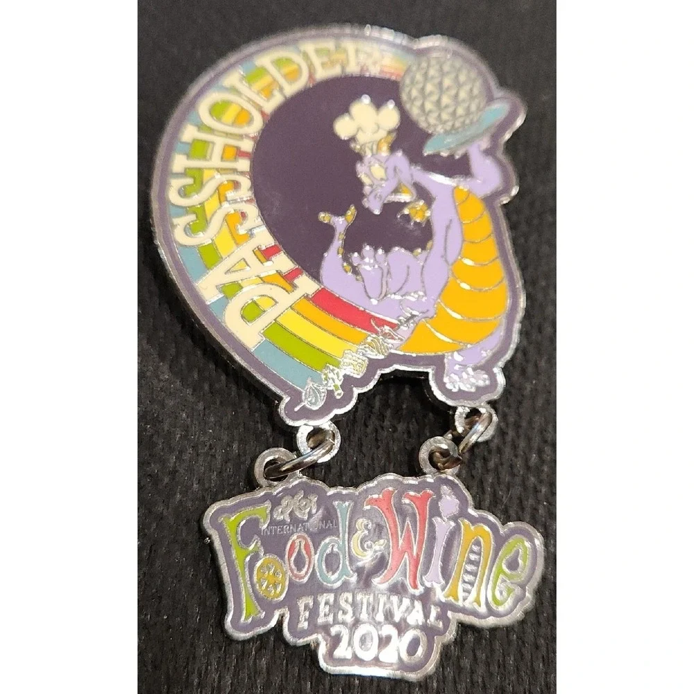 Disney Pin Artist Proof FIGMENT Epcot Food Wine production Sample AP